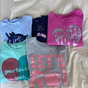 Carter’s long sleeve tee bundle